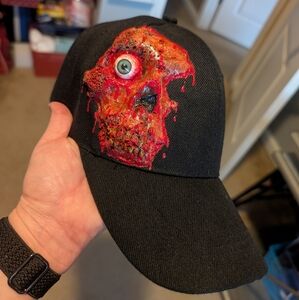 Horror Bloody Skeleton Baseball Hat